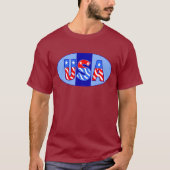 USA Oval T-Shirt (Voorkant)