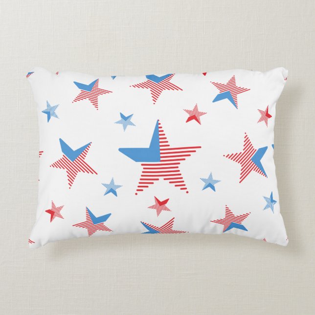USA Patriot Accent Kussen (Voorkant)