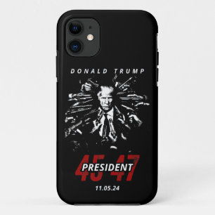 USA Patriot Donald Trump Rally 2024 Vecht! Case-Mate iPhone Case