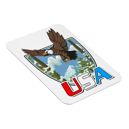 USA Patriot logo Magneet (Rechterzijde)