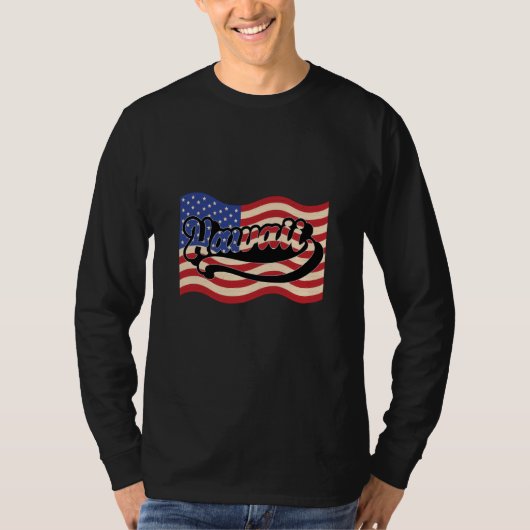 USA Patriotic America Hawaii T-shirt (Voorkant)