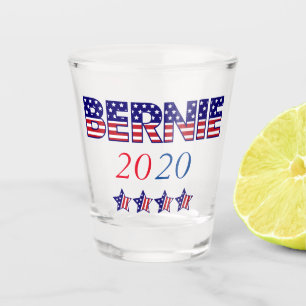 USA Patriotic Bernie 2020 Shot Glas