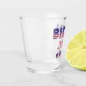 USA Patriotic Biden 2020 Shot Glas (Links)