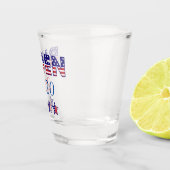 USA Patriotic Biden 2020 Shot Glas (Rechts)