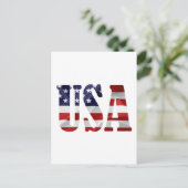 USA Patriotic Briefkaart (Staand voorkant)