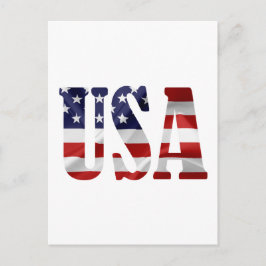 USA Patriotic Briefkaart