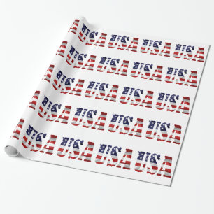 USA Patriotic Cadeaupapier
