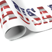 USA Patriotic Cadeaupapier (Rol Hoek)