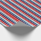 USA Patriotic Cadeaupapier (Hoek)