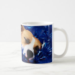 USA Patriotic Dog American Pit Bull Terrier Koffiemok