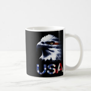 USA Patriotic Eagle Head - 4 juli Onafhankelijkhei Koffiemok