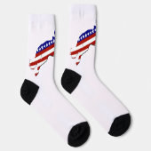 USA Patriotic Equestrian Sokken (Rechts)