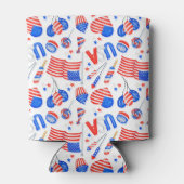 USA Patriotic Flag Cooler (Achterkant)