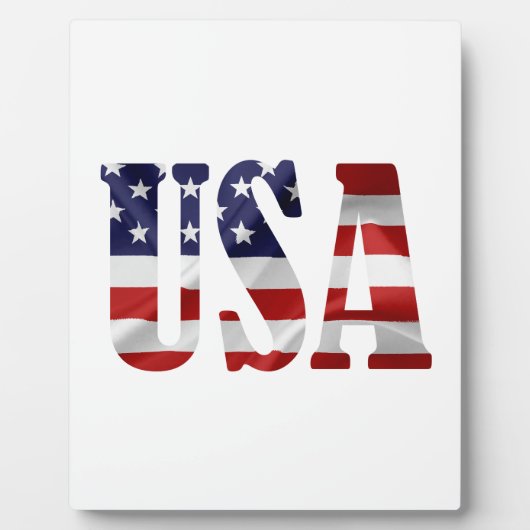 USA Patriotic Fotoplaat (Voorkant)