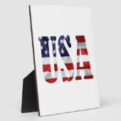 USA Patriotic Fotoplaat (Zijkant)