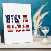 USA Patriotic Fotoplaat (Zijkant)