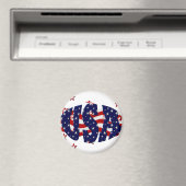 USA-Patriotic Magneet (Insitu (Vaatwasser))