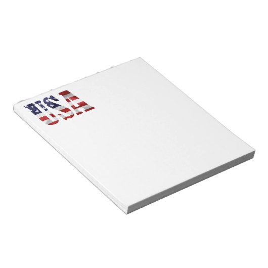 USA Patriotic Notitieblok (Schuin)