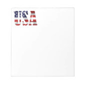 USA Patriotic Notitieblok (Voorkant)