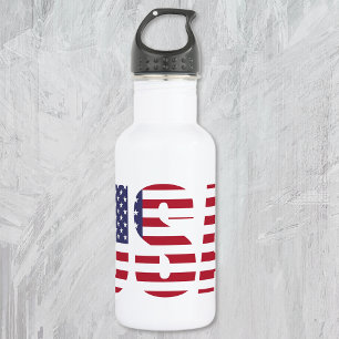 USA Patriotic Personalized 18oz. Waterfles