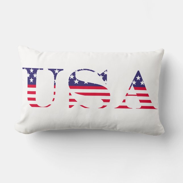 USA Patriotic Pillow Kussen (Voorkant)