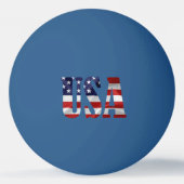USA Patriotic Pingpongbal (Voorkant)