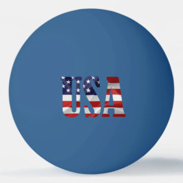 USA Patriotic Pingpongbal