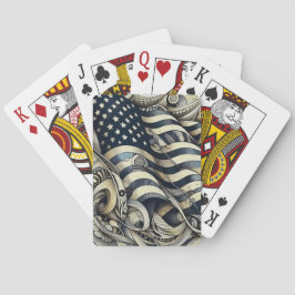 USA Patriotic Pride Pokerkaarten