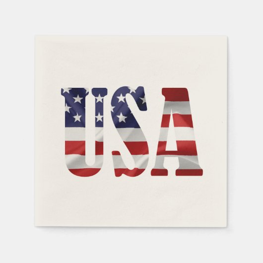 USA Patriotic Servetten (Voorkant)