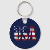 USA Patriotic Sleutelhanger (Voorkant)