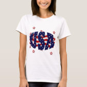 USA-Patriotic T-shirt (Voorkant)