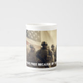 USA Patriotische Bone China Mok (Voorkant)