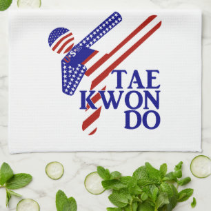 USA Patriotische Martial Arts Tae Kwon Do Theedoek