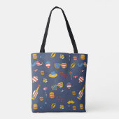 USA Patriotische Tote Bag (Achterkant)