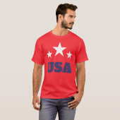 USA. PATRIOTISM T-SHIRT (Voorkant volledig)