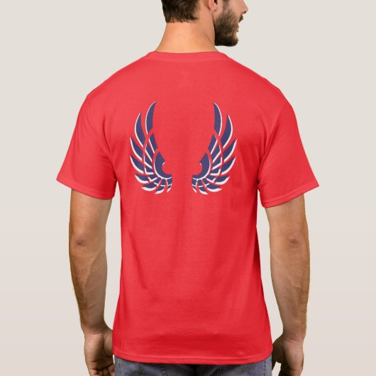 USA. PATRIOTISM T-SHIRT (Achterkant)