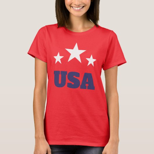 USA. PATRIOTISM T-SHIRT (Voorkant)