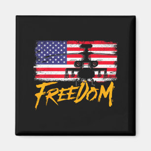 Usa patriottisch - Amerikaanse vlag vrijheid - tro Magneet