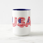 USA, patriottisch design, Mok (Midden)