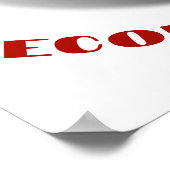 USA Patriottisch Football Sport Poster (Hoek)