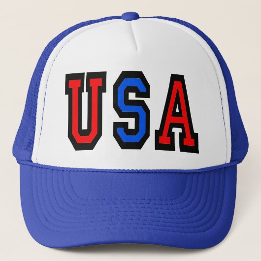 USA Patriottisch Honkbal Pet (Voorkant)