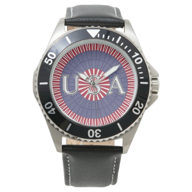 USA Patriottisch Horloge (Voorkant)
