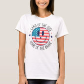 USA Patriottisch  T-shirt (Voorkant)