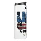 USA Patriottisch Thermosbeker (Gedraaid links)