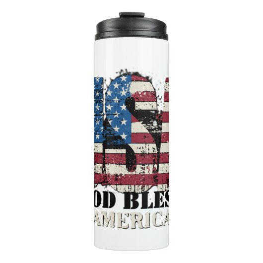 USA Patriottisch Thermosbeker (Voorkant)