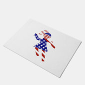 USA Patriottisch VROUWENTENNIS Deurmat (Schuin)