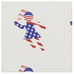 USA Patriottisch VROUWENTENNIS Stof