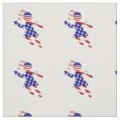USA Patriottisch VROUWENTENNIS Stof (Swatch)