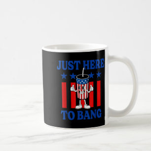 Usa patriottisch vuurwerk voor mannen hier om te k koffiemok