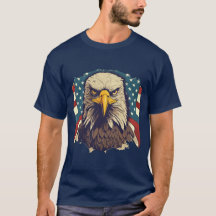 USA Patriottische Adelaar Amerikaanse Vlag 4 juli